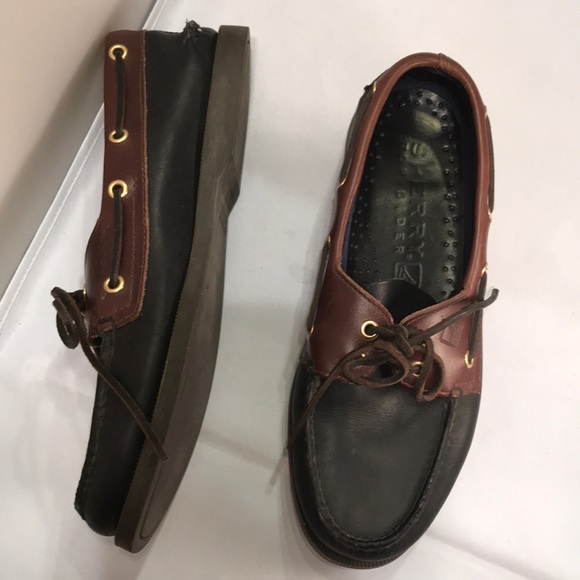 Sperry Top-Siders 8.5W leather boat shoes NICE - Picture 2 of 4
